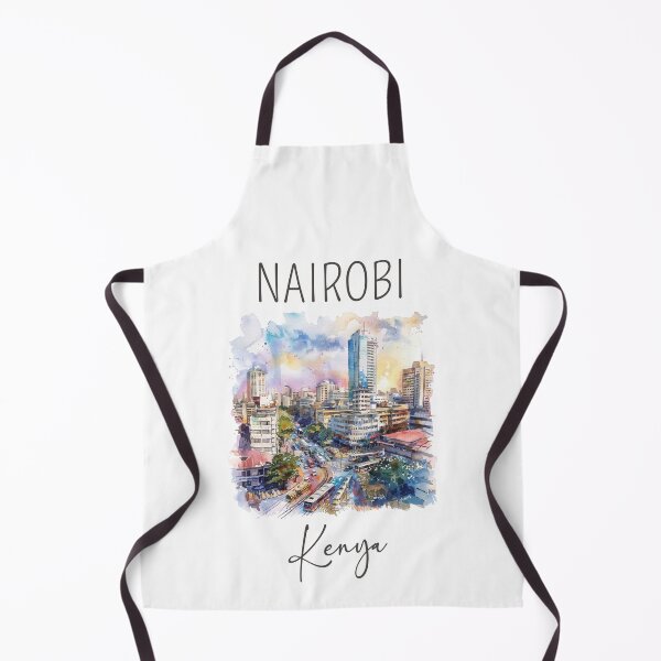 Item preview, A Watercolor Design of Nairobi - Kenya designed and sold by Sketch-Shack.