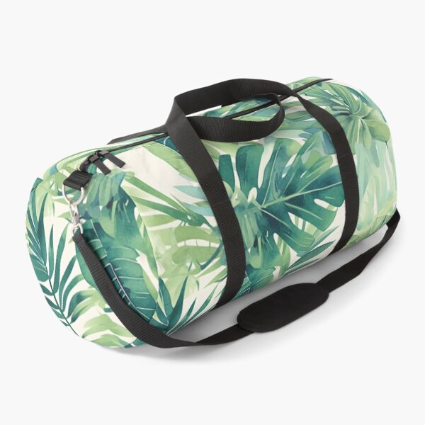 Item preview, Seamless pattern of lush tropical green leaves designed and sold by DMay-art.