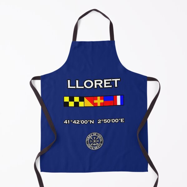 Artikelvorschau, Lloret de Mar Costa Brava nautische Flaggen entworfen und verkauft von TerradVents.