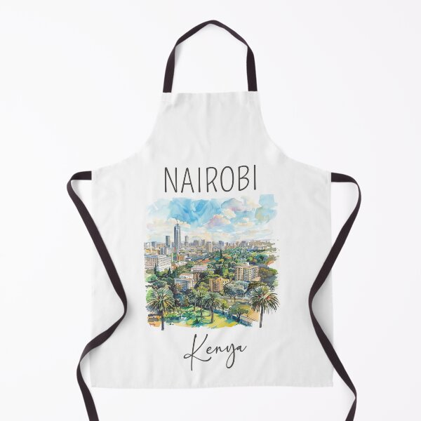 Item preview, A Watercolor Design of Nairobi - Kenya designed and sold by Sketch-Shack.