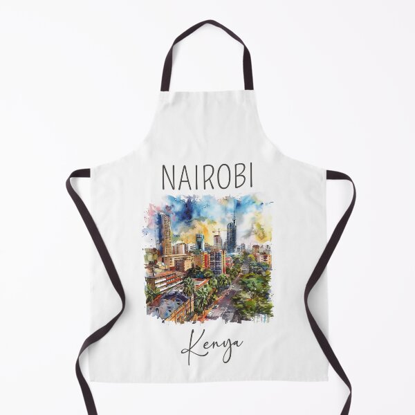 Item preview, A Watercolor Design of Nairobi - Kenya designed and sold by Sketch-Shack.