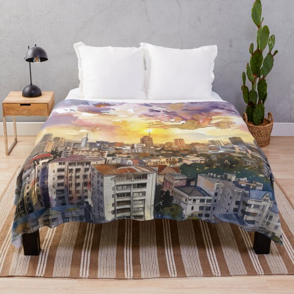 Item preview, A Watercolor Design of Nairobi - Kenya  designed and sold by Sketch-Shack.