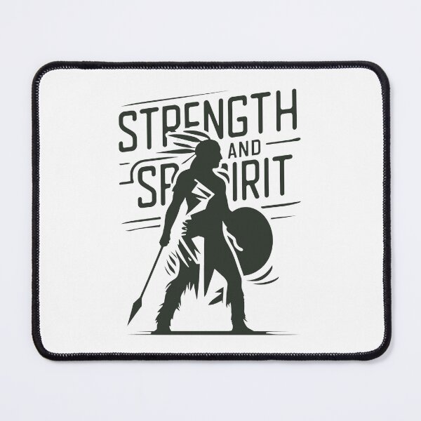 Item preview, STRENGTH AND SPIRIT: Warrior of the Ages designed and sold by SplashTastic.