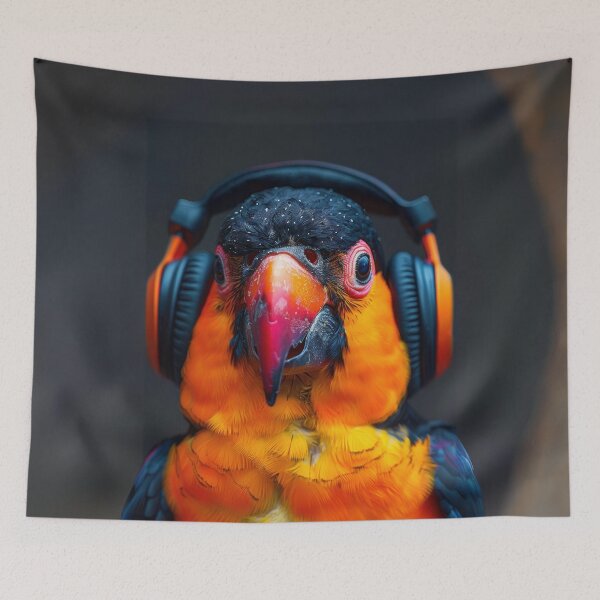 Item preview, Techno Toucan designed and sold by Sillytoe.