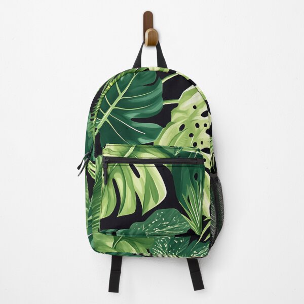 Item preview, Seamless pattern of lush tropical green leaves designed and sold by DMay-art.