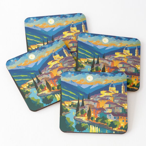 Item preview, Italian Cityscape in the Evening designed and sold by bajera045.