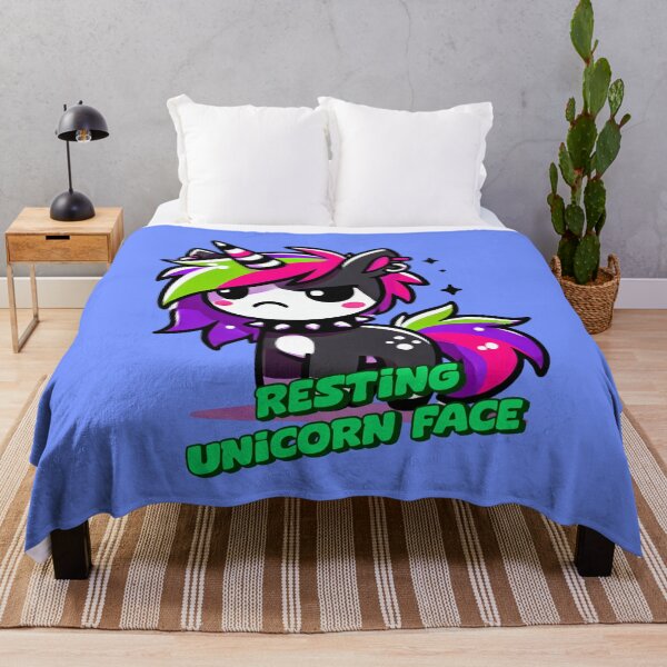 Item preview, Resting Unicorn Face - Safron designed and sold by 3DAF.