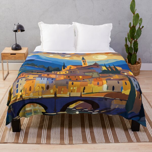 Item preview, Italian Cityscape in the Evening designed and sold by bajera045.