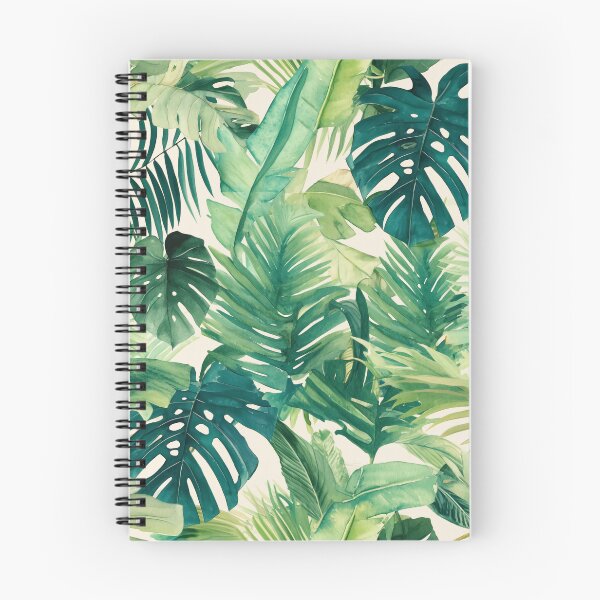 Item preview, Seamless pattern of lush tropical green leaves designed and sold by DMay-art.