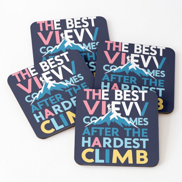 Item preview, The Best View Comes After the Hardest Climb designed and sold by nipunab.