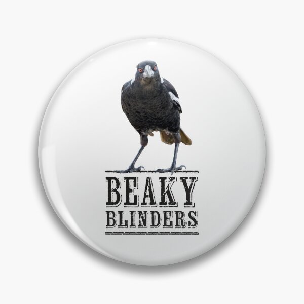 Item preview, Beaky Blinders Magpie (Black text) designed and sold by Wonderbouy.