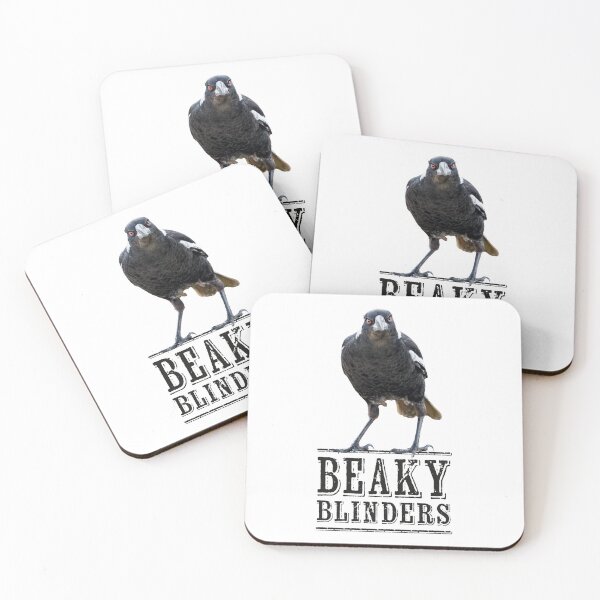 Item preview, Beaky Blinders Magpie (Black text) designed and sold by Wonderbouy.