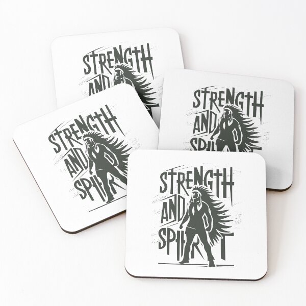 Item preview, STRENGTH AND SPIRIT: Ink-Black Soul, Fearless Heart designed and sold by SplashTastic.