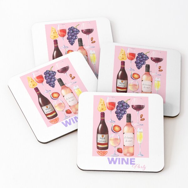 Item preview, Wine party poster  designed and sold by stsuzirya.