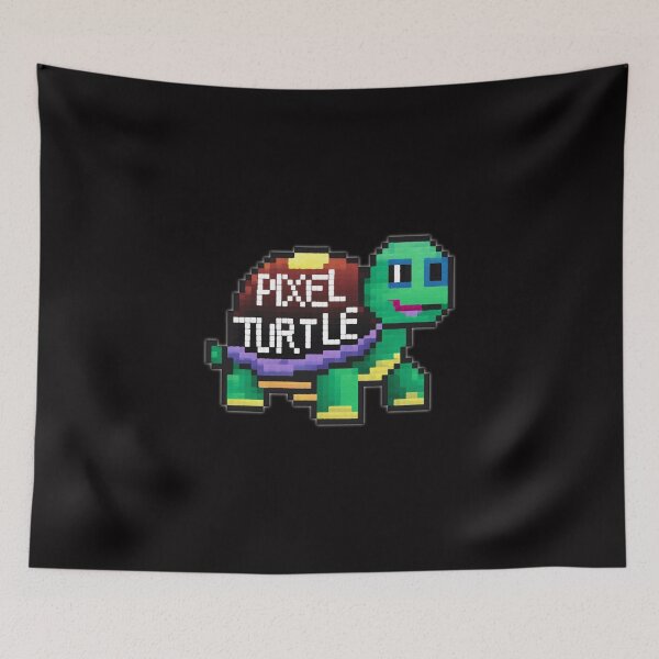 Item preview, Pixel Turtle designed and sold by Gentle40Winks.