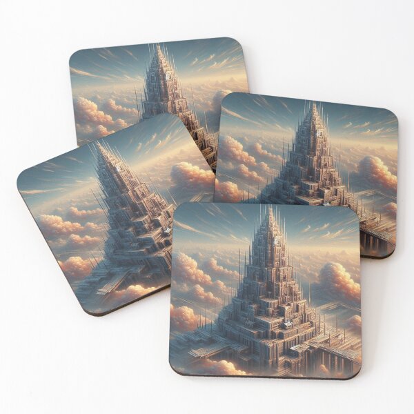 Item preview, The Tower Above the Clouds: A Masterpiece of Modern Art designed and sold by FotoworldEdel.