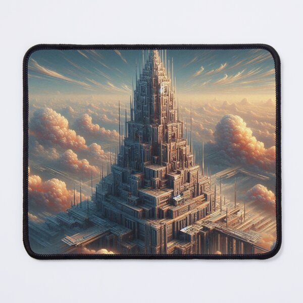 Item preview, The Tower Above the Clouds: A Masterpiece of Modern Art designed and sold by FotoworldEdel.
