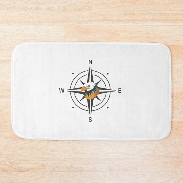Item preview, Elegant Eagle Compass - Minimalist Modern Design designed and sold by Colorful-Garden.