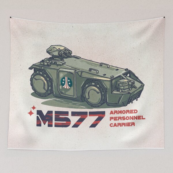 Item preview, M577 armored personnel carrier aliens design Light designed and sold by grafikis.