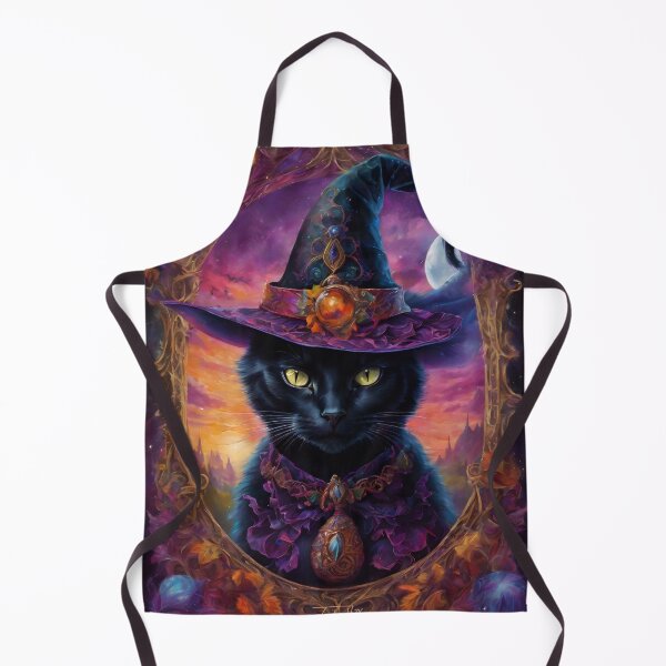 Item preview, Hocus Pocus Black Cat IV Witchy Halloween designed and sold by Spellhorn13.