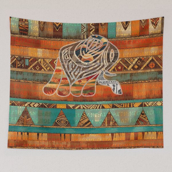 Item preview, Ethnic elephant VAI2 designed and sold by LuCancio23.