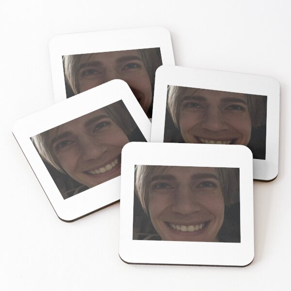 Item preview, Smiling Man 2 Leon S Kennedy very good picture RE4 soulmate designed and sold by Neesu.