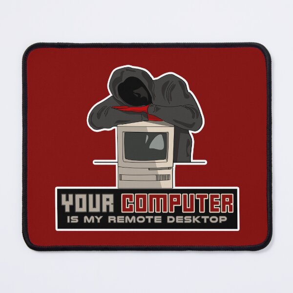 Item preview, Remote Desktop Hacker Humor designed and sold by Fun Funky Designs.