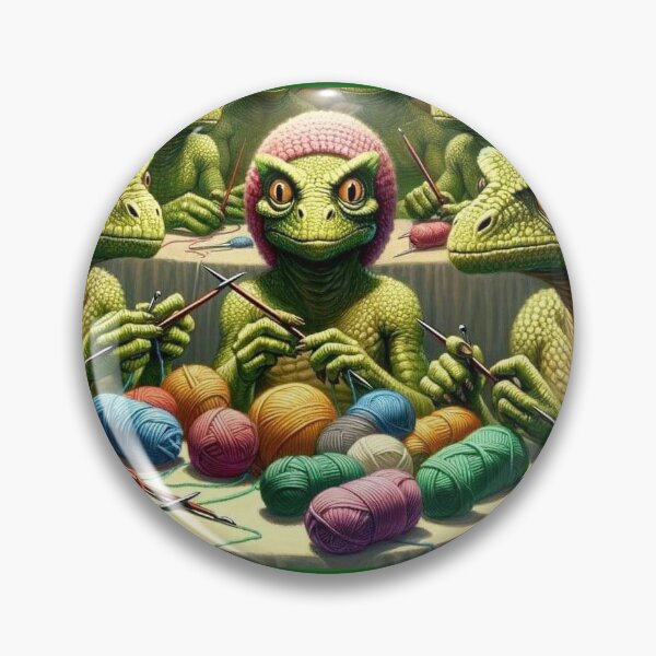 Artikelvorschau, Strickende Eidechsenmenschen entworfen und verkauft von TheMagicBanana.