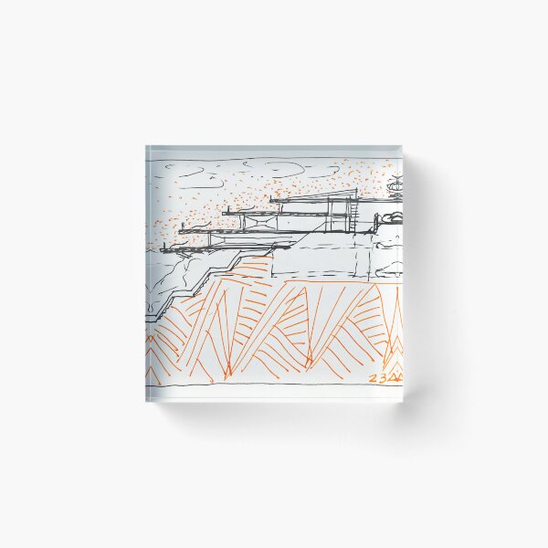 Item preview, House on the cliff designed and sold by Tereza Pilar  Art.