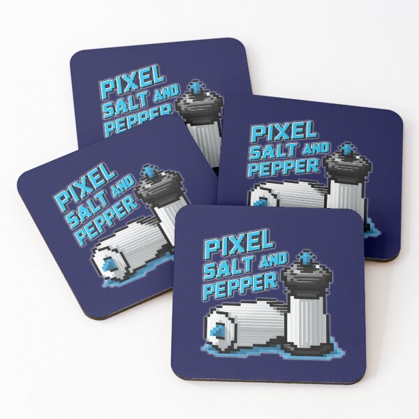 Item preview, Pixel Salt and Pepper designed and sold by Gentle40Winks.
