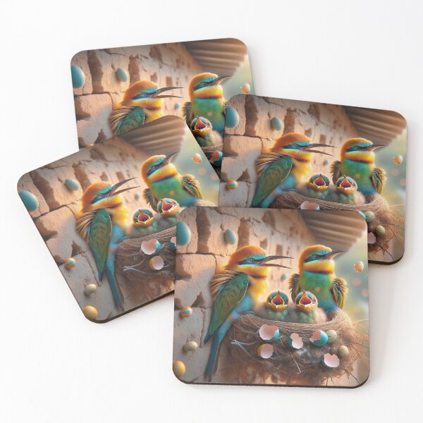 Item preview, Bird Family designed and sold by M-Y-A-R-T-.