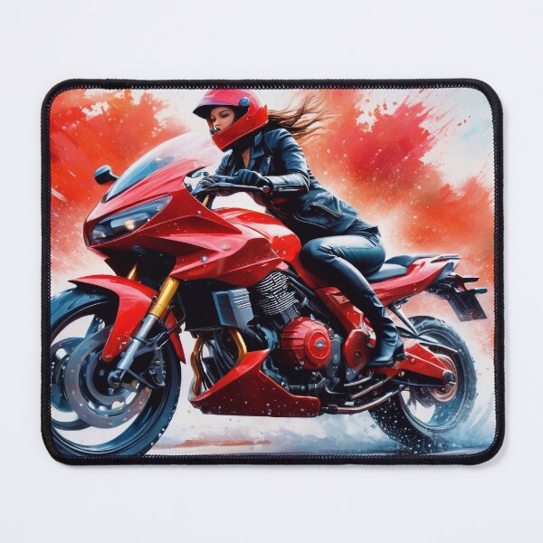 Item preview, Motorbike Girl designed and sold by M-Y-A-R-T-.