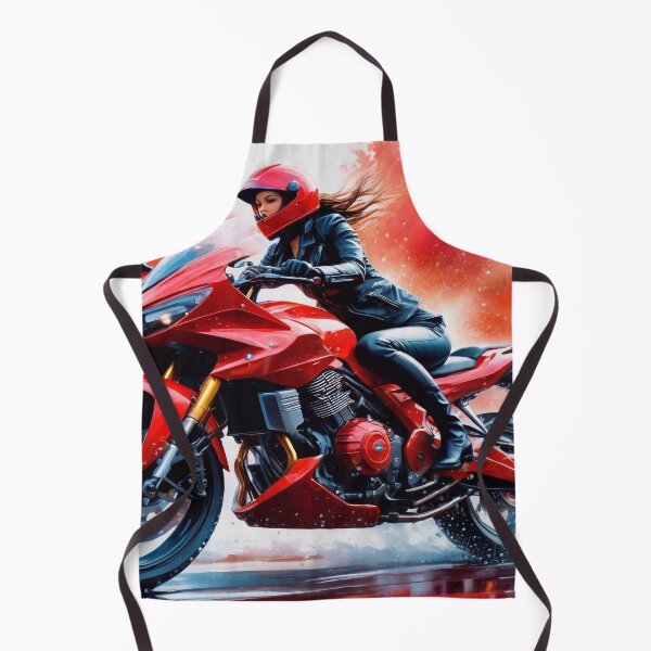 Item preview, Motorbike Girl designed and sold by M-Y-A-R-T-.