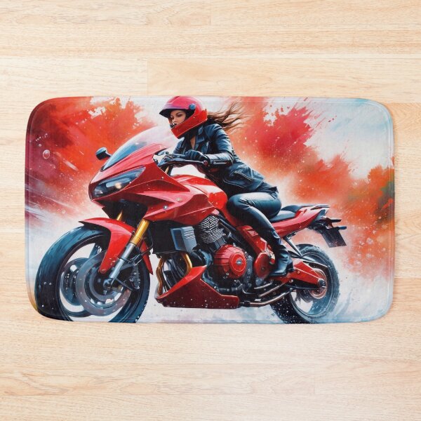 Item preview, Motorbike Girl designed and sold by m-y-A-I-A-R-T-.