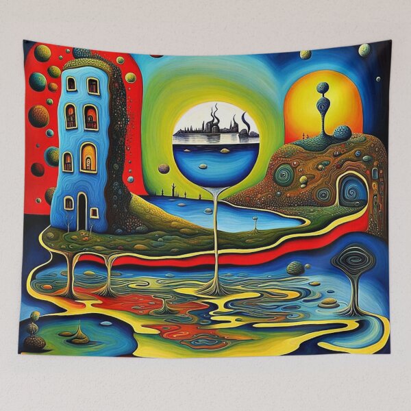 Item preview, Surreal Landscape 1 designed and sold by George Hutton Hunter.