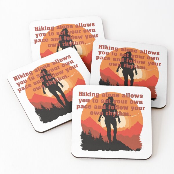 Item preview, Hiking alone allows you to set your own pace and follow your own rhythm. designed and sold by BenO63.