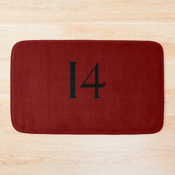 Item preview, 14, fourteen, black, quake designed and sold by Numbers-Art.