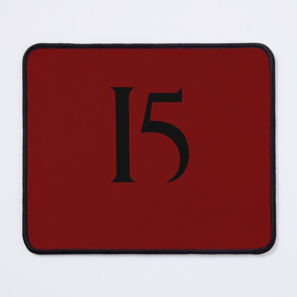 Item preview, 15, fifteen, black, quake designed and sold by Numbers-Art.