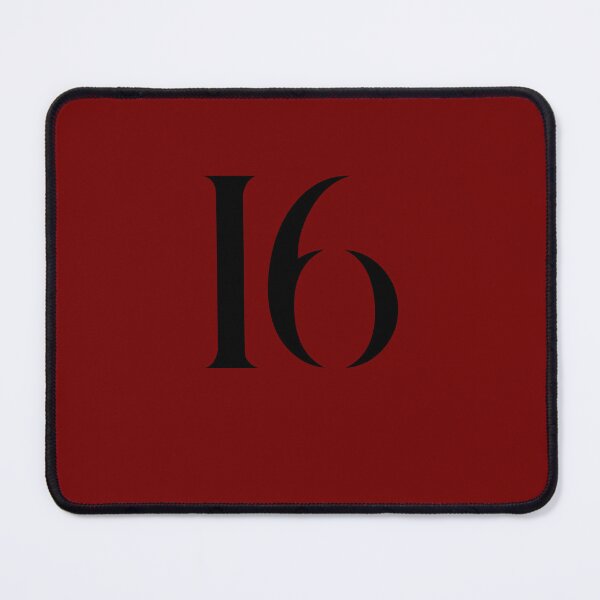 Item preview, 16, sixteen, black, quake designed and sold by Numbers-Art.