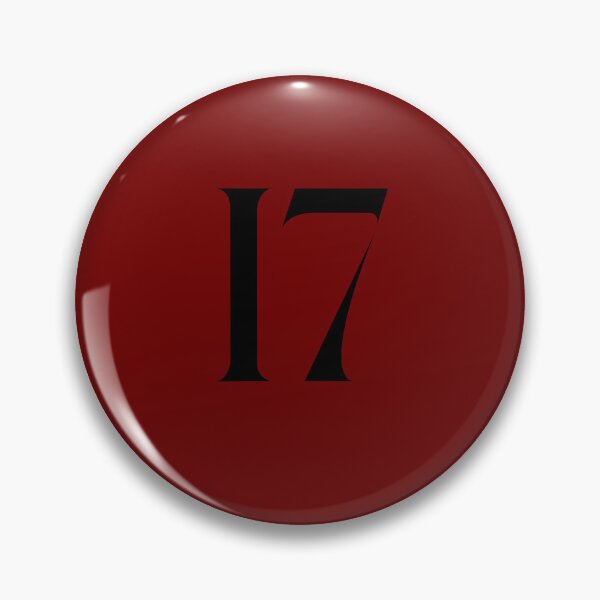 Item preview, 17, seventeen, black, quake designed and sold by Numbers-Art.
