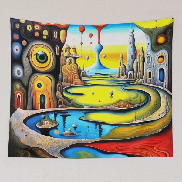 Item preview, Surreal Landscape 4 designed and sold by George Hutton Hunter.