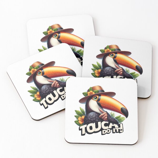 Item preview, Tropical toucan do it bird puns  designed and sold by BlackCatspet1.