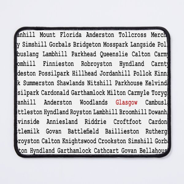 Item preview, Glasgoe Neighbourhoods designed and sold by Caitlin Tennent.
