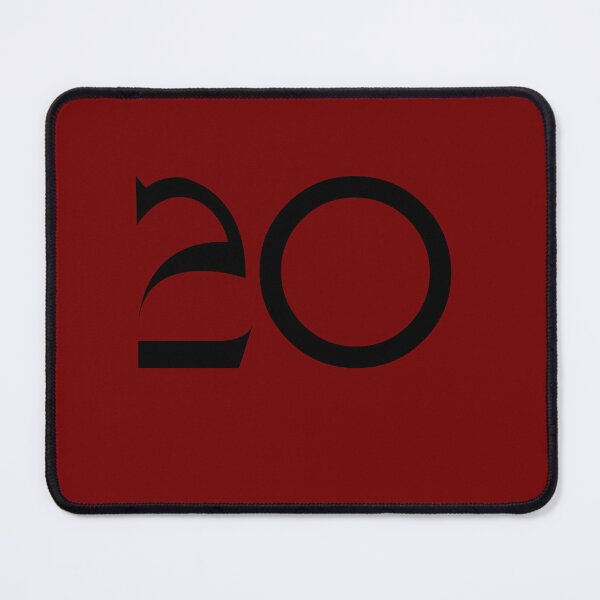 Item preview, 20, twenty, black, quake designed and sold by Numbers-Art.