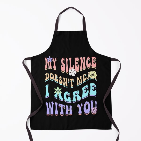 Item preview, Copy of My Silence Doesn't Mean I Agree With You designed and sold by KaiLabsArt.