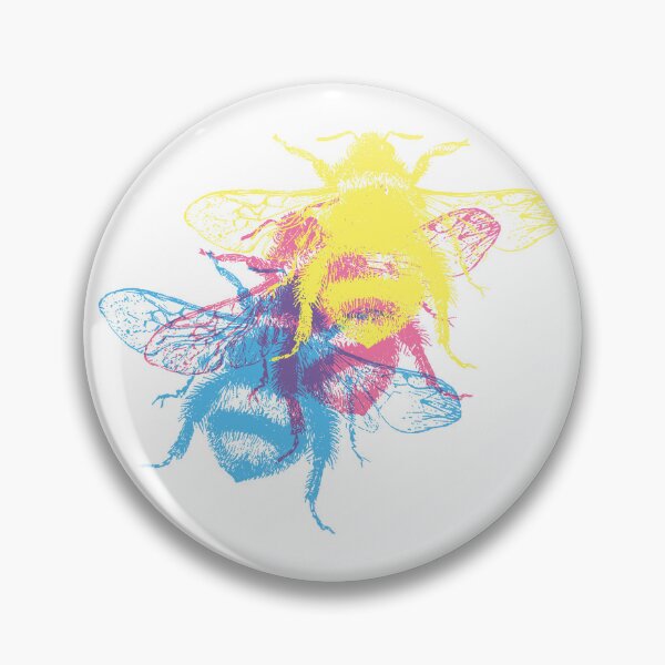 Item preview, Bees Bee-ing environmental, honey bumble bee designed and sold by Dinahspace.
