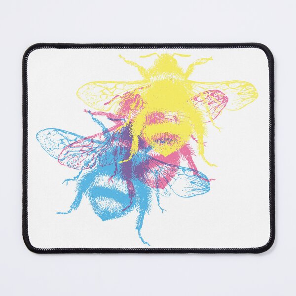 Item preview, Bees Bee-ing environmental, honey bumble bee designed and sold by Dinahspace.
