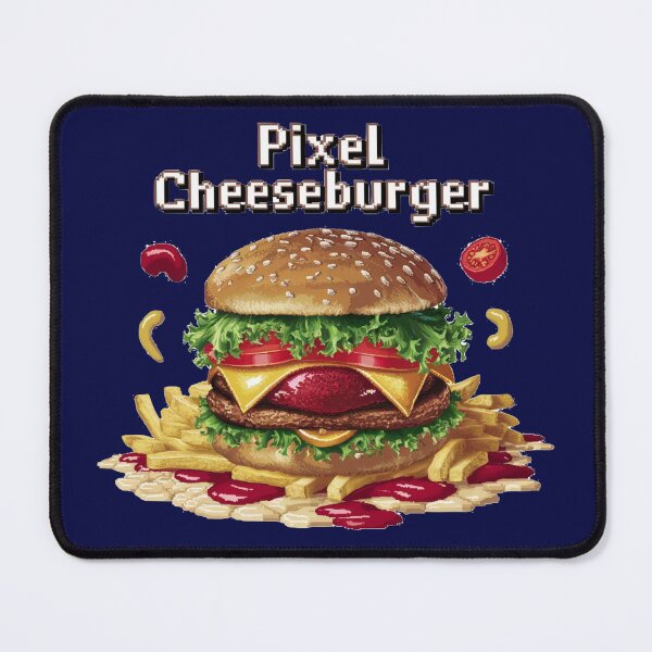 Item preview, Pixel Cheese Burger designed and sold by Gentle40Winks.