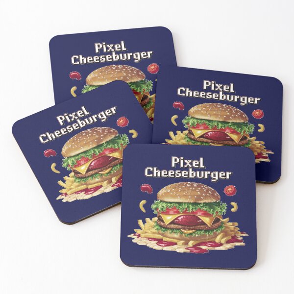Item preview, Pixel Cheese Burger designed and sold by Gentle40Winks.
