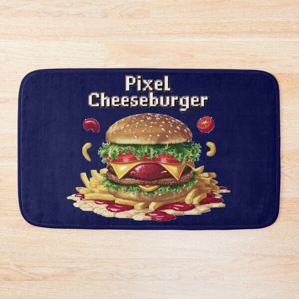 Item preview, Pixel Cheese Burger designed and sold by Gentle40Winks.